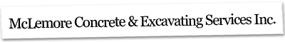McLemore Concrete & Excavating Services Inc.