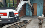 Excavating