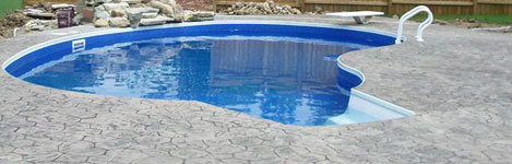 Chatham construction and concrete patio project.
